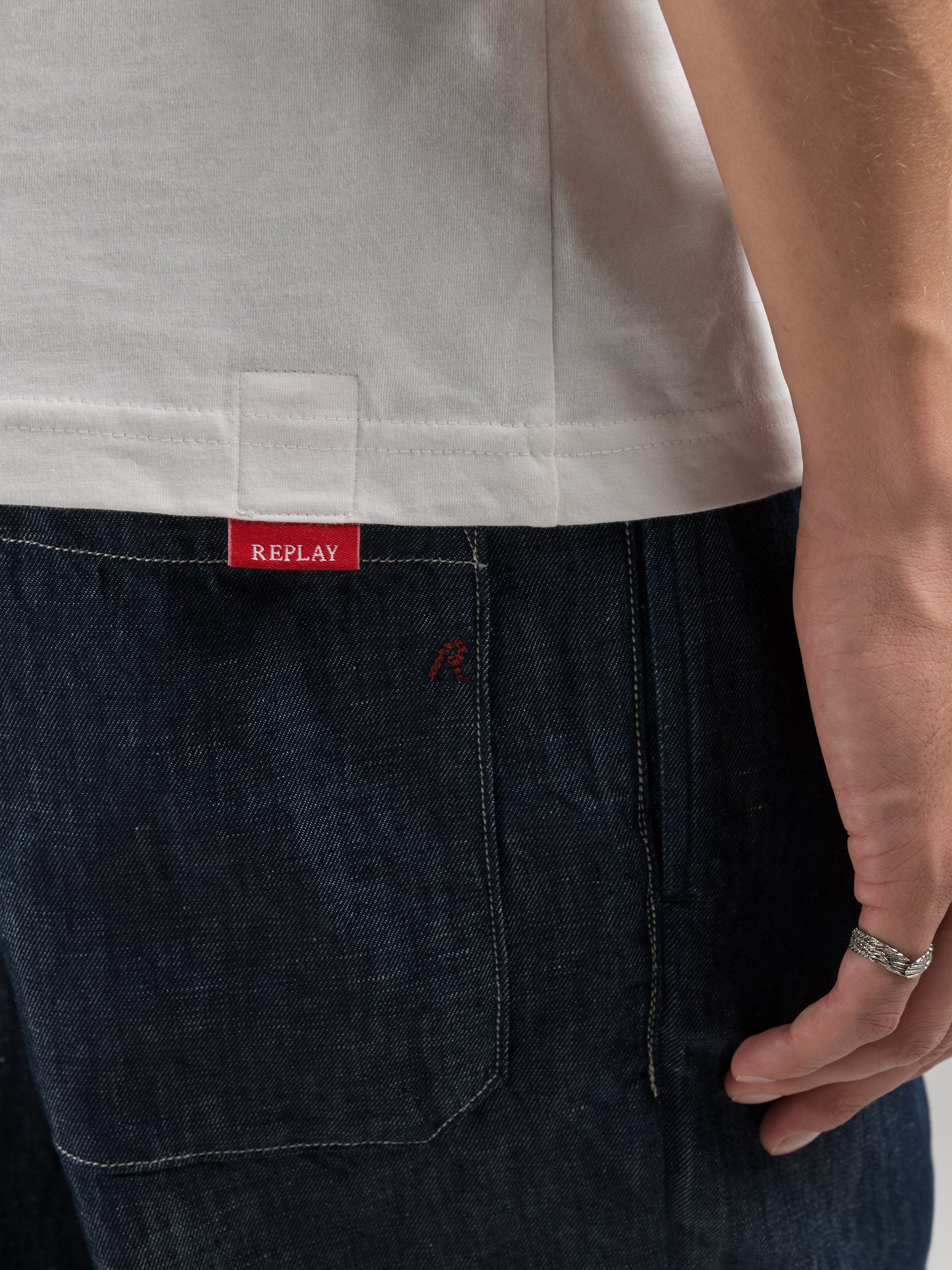 Vyriški marškinėliai M3015 .000.2660 Replay