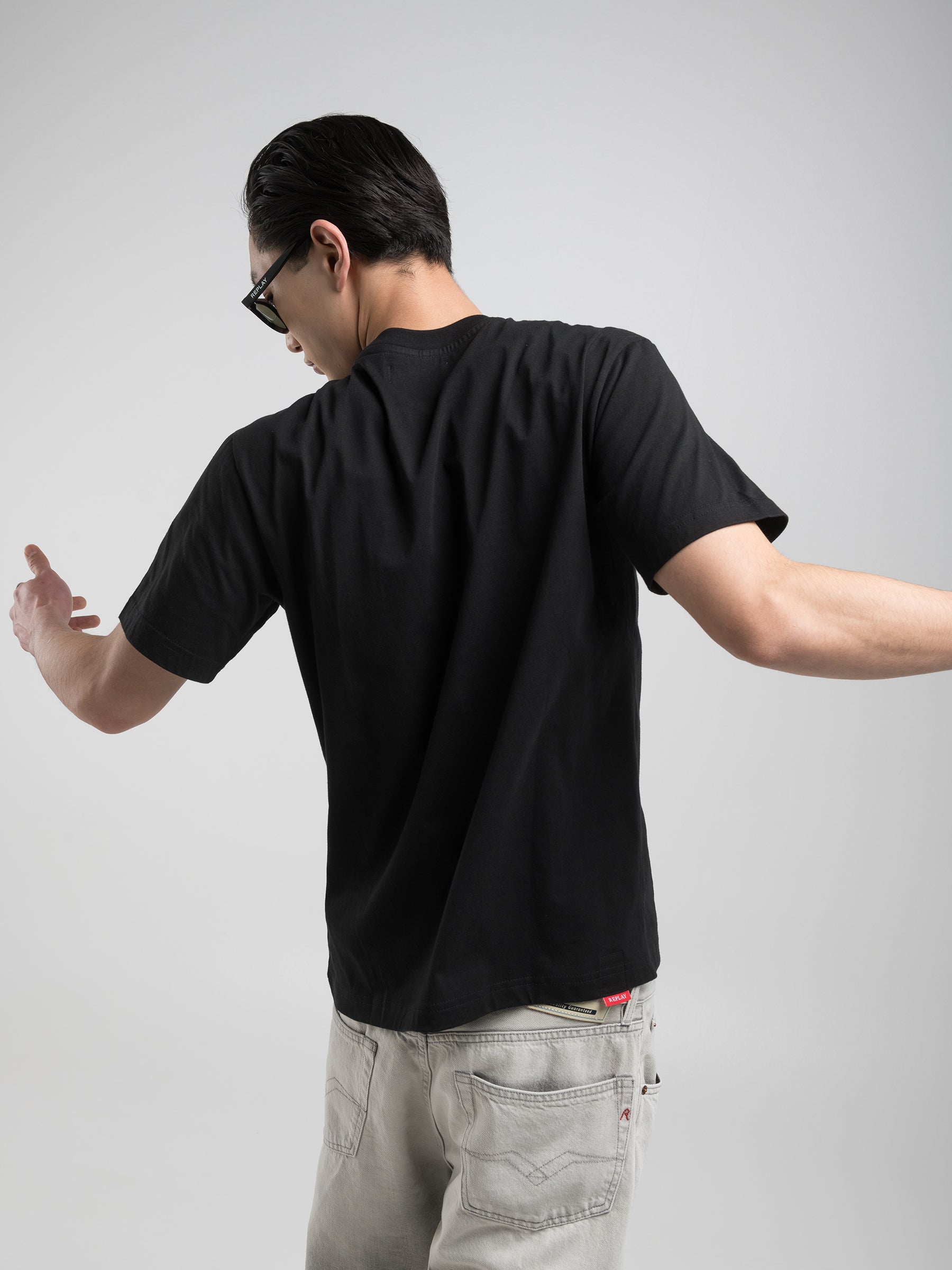 Vyriški marškinėliai M3015 .000.2660 Replay