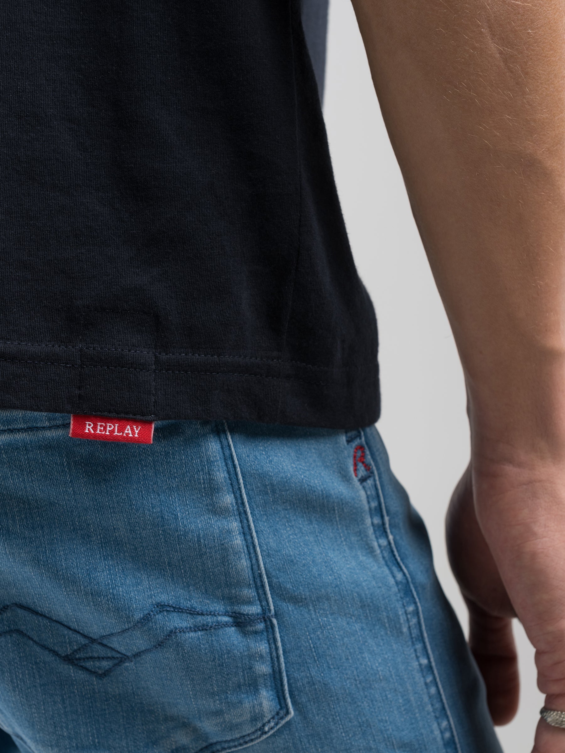 Vyriški marškinėliai M3015 .000.2660 Replay