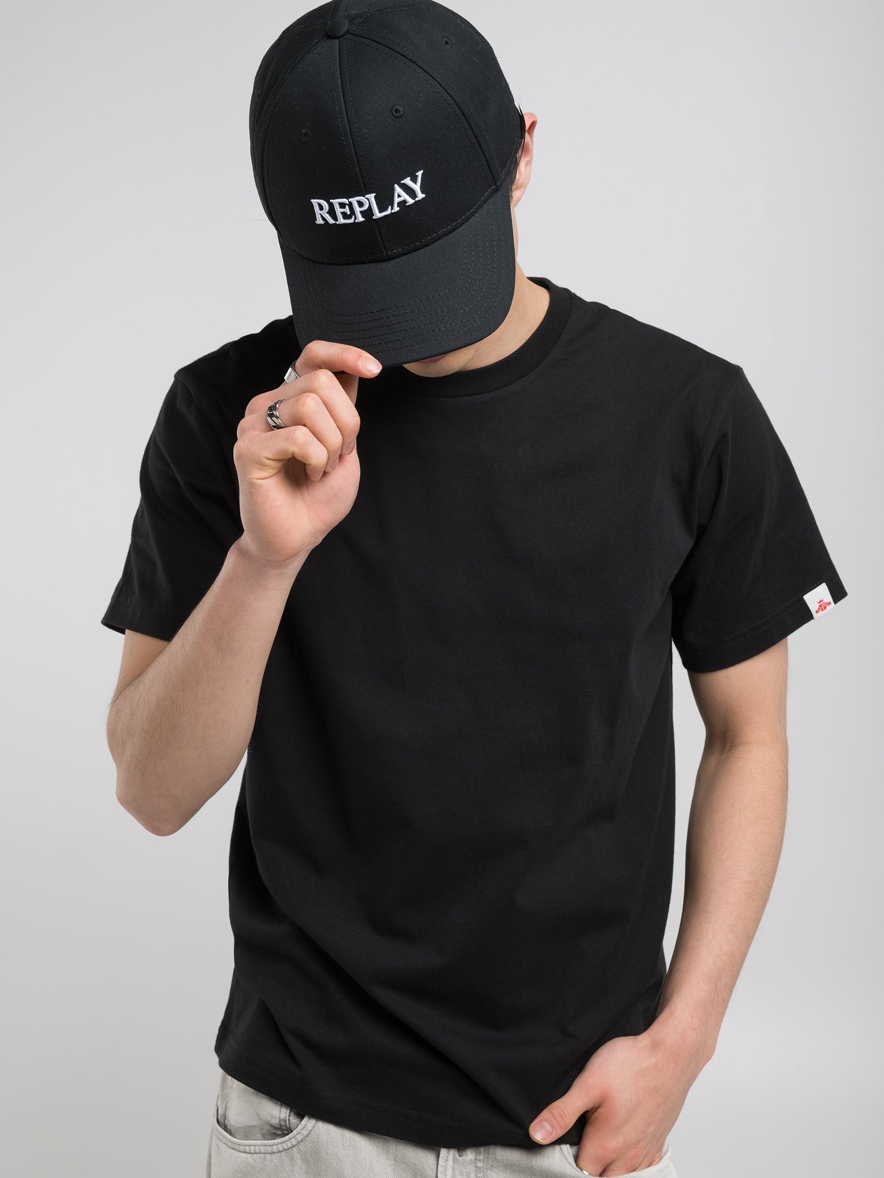 Vyriški marškinėliai M3018 .000.2660 Replay