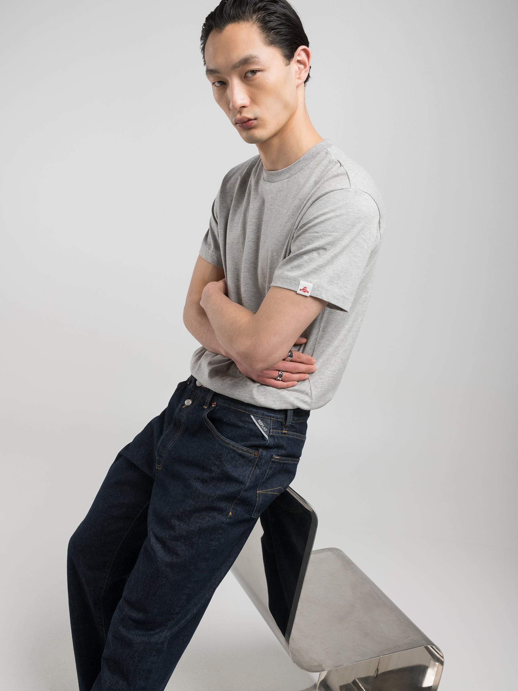 Vyriški marškinėliai M3018 .000.2660 Replay