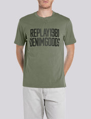 Vyriški marškinėliai M3027 .000.23806G Replay