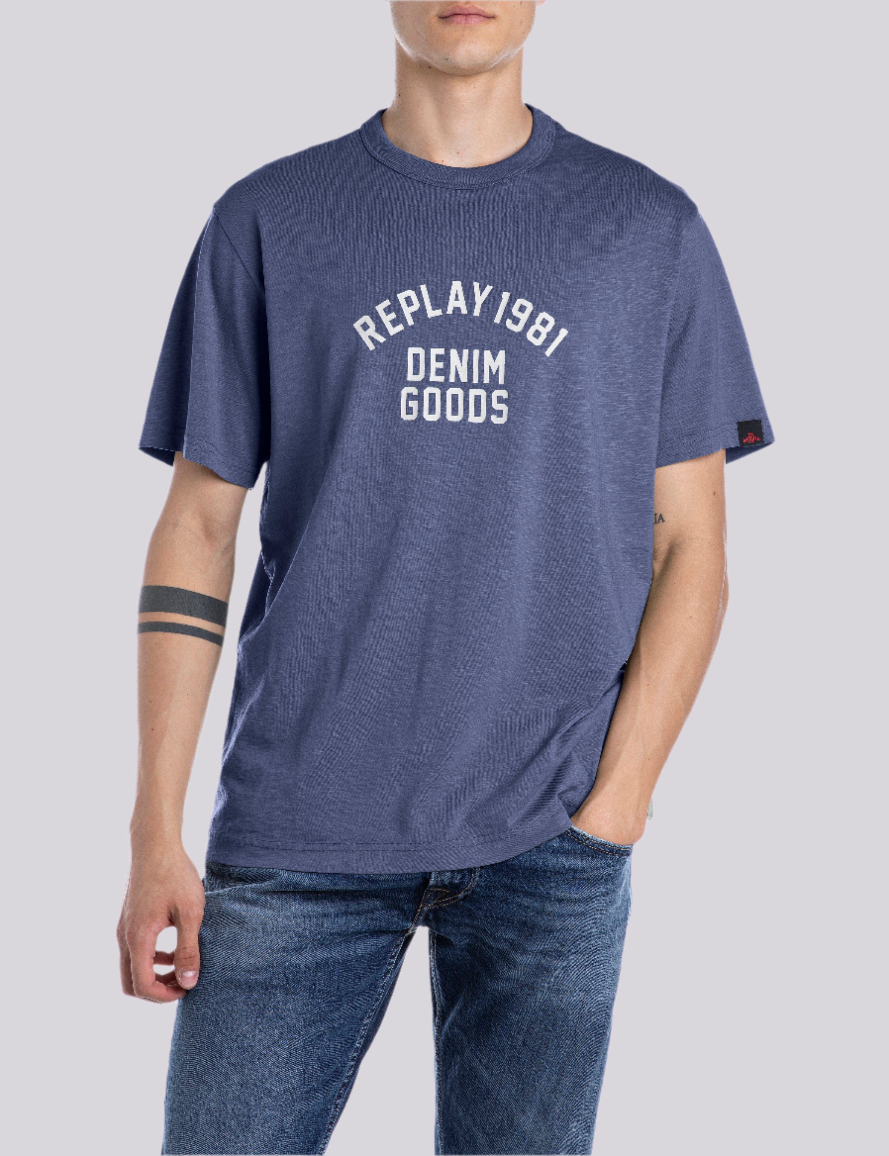 Vyriški marškinėliai M3029 .000.22336G Replay