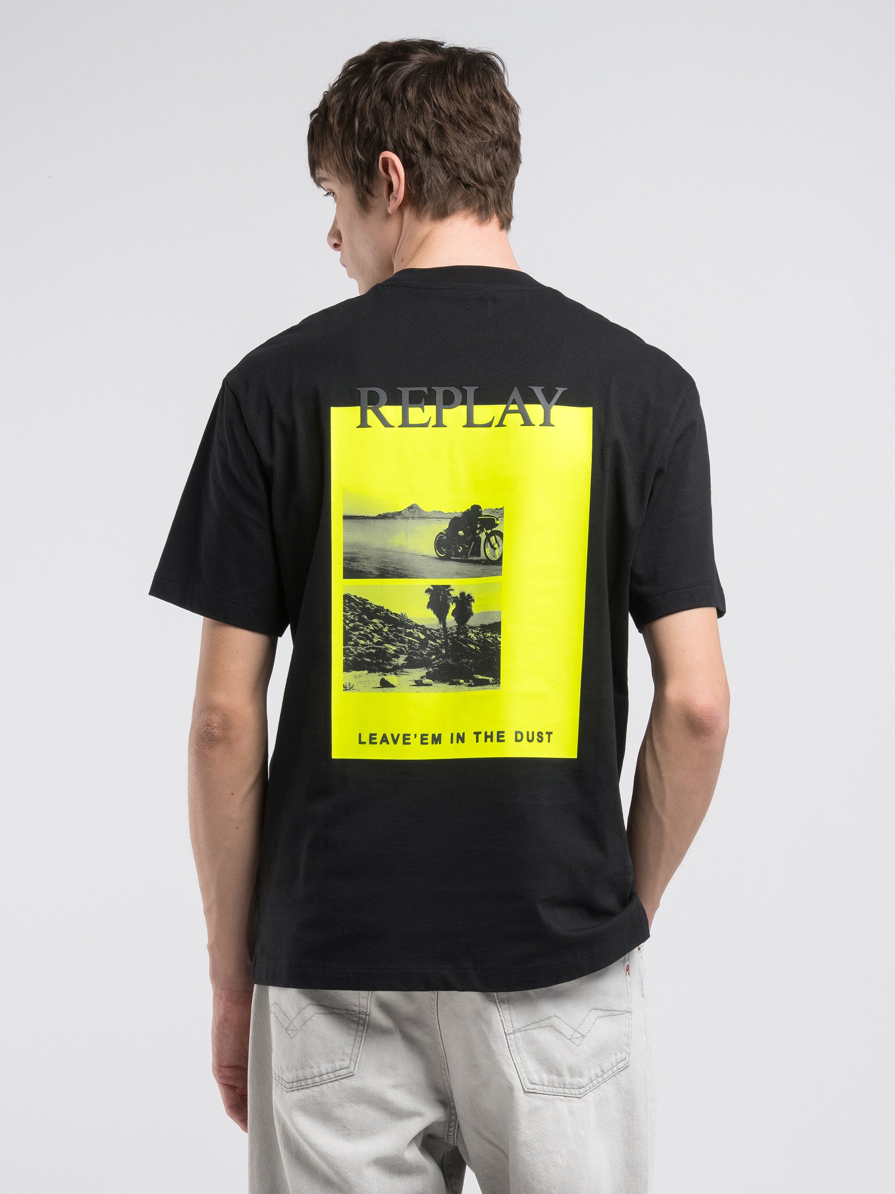 Vyriški marškinėliai M3034 .000.2660 Replay