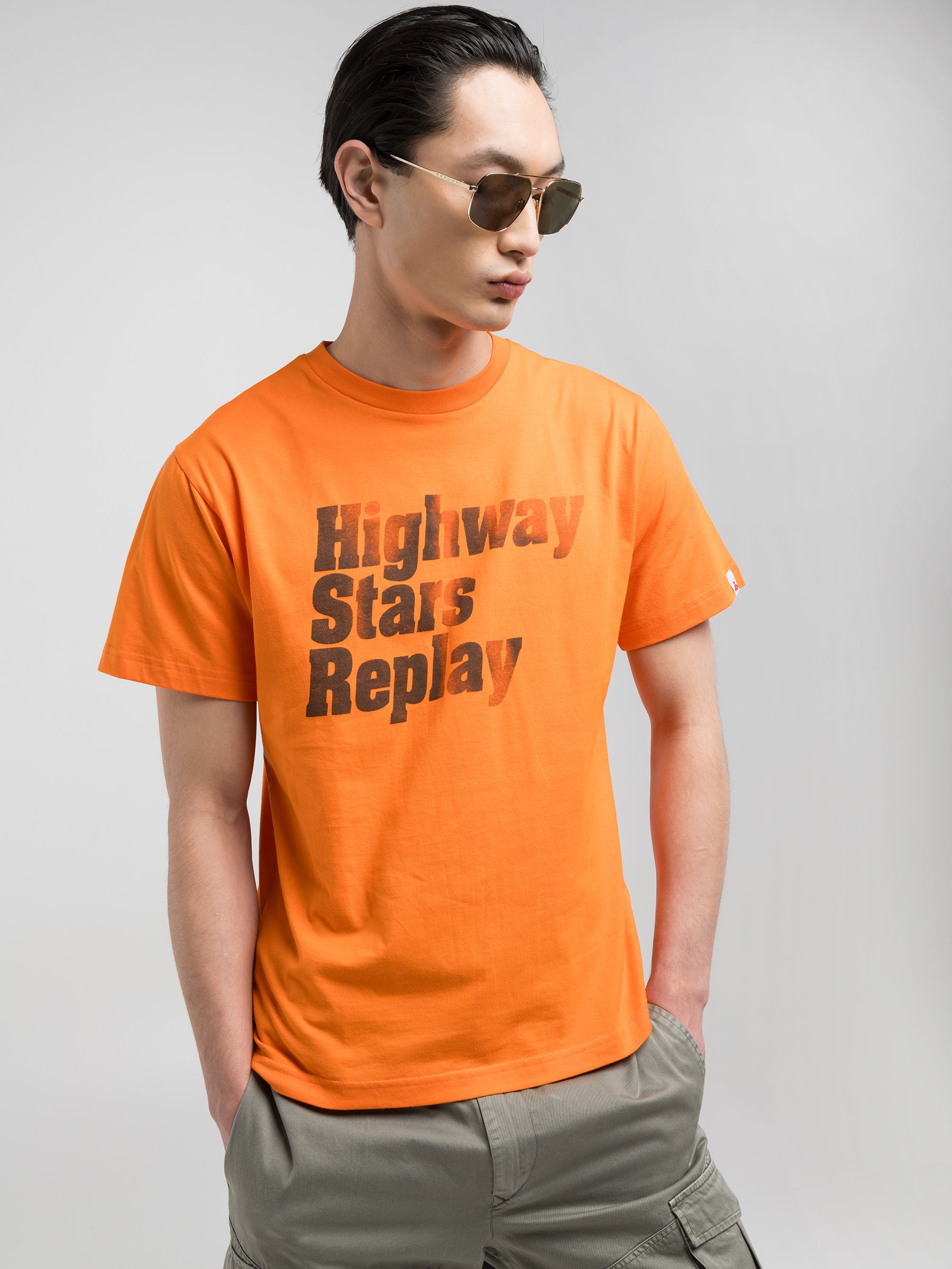 Vyriški marškinėliai M3035 .000.2660 Replay