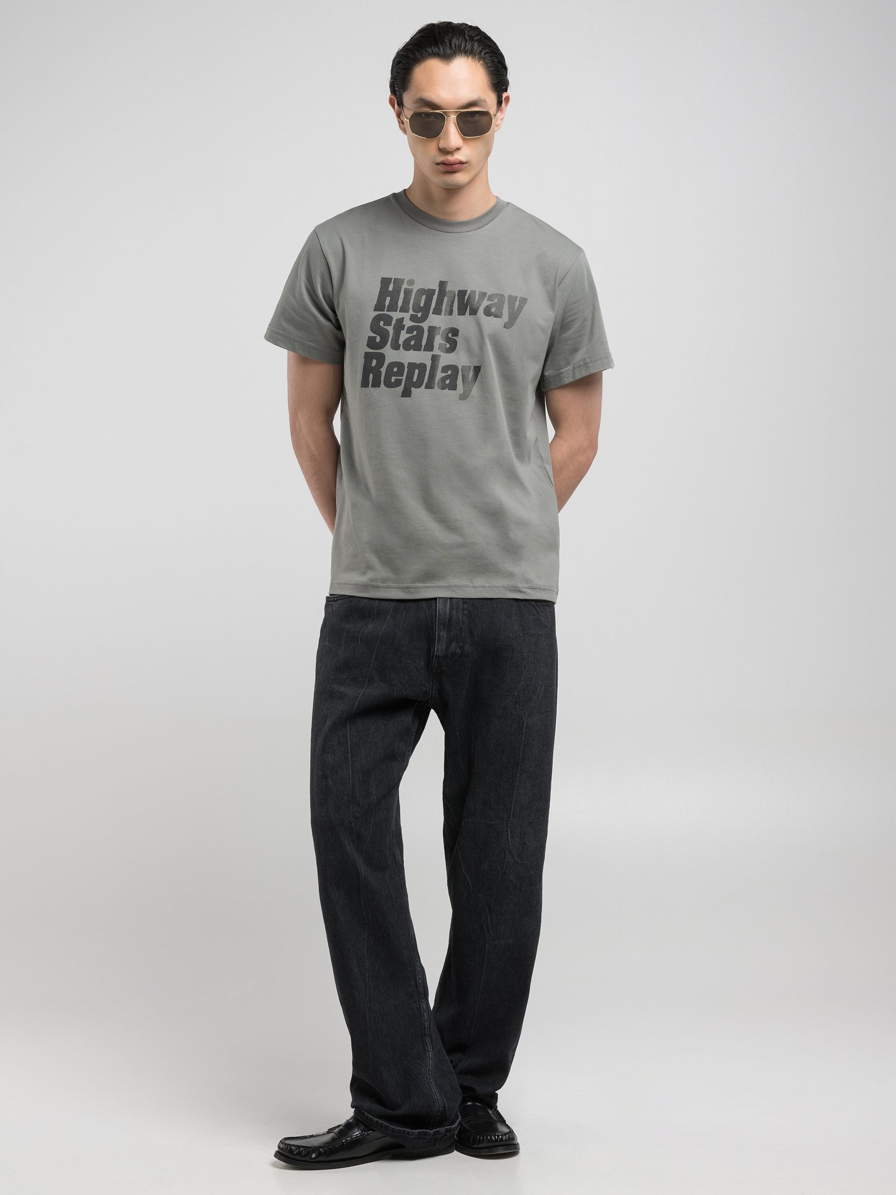 Vyriški marškinėliai M3035 .000.2660 Replay