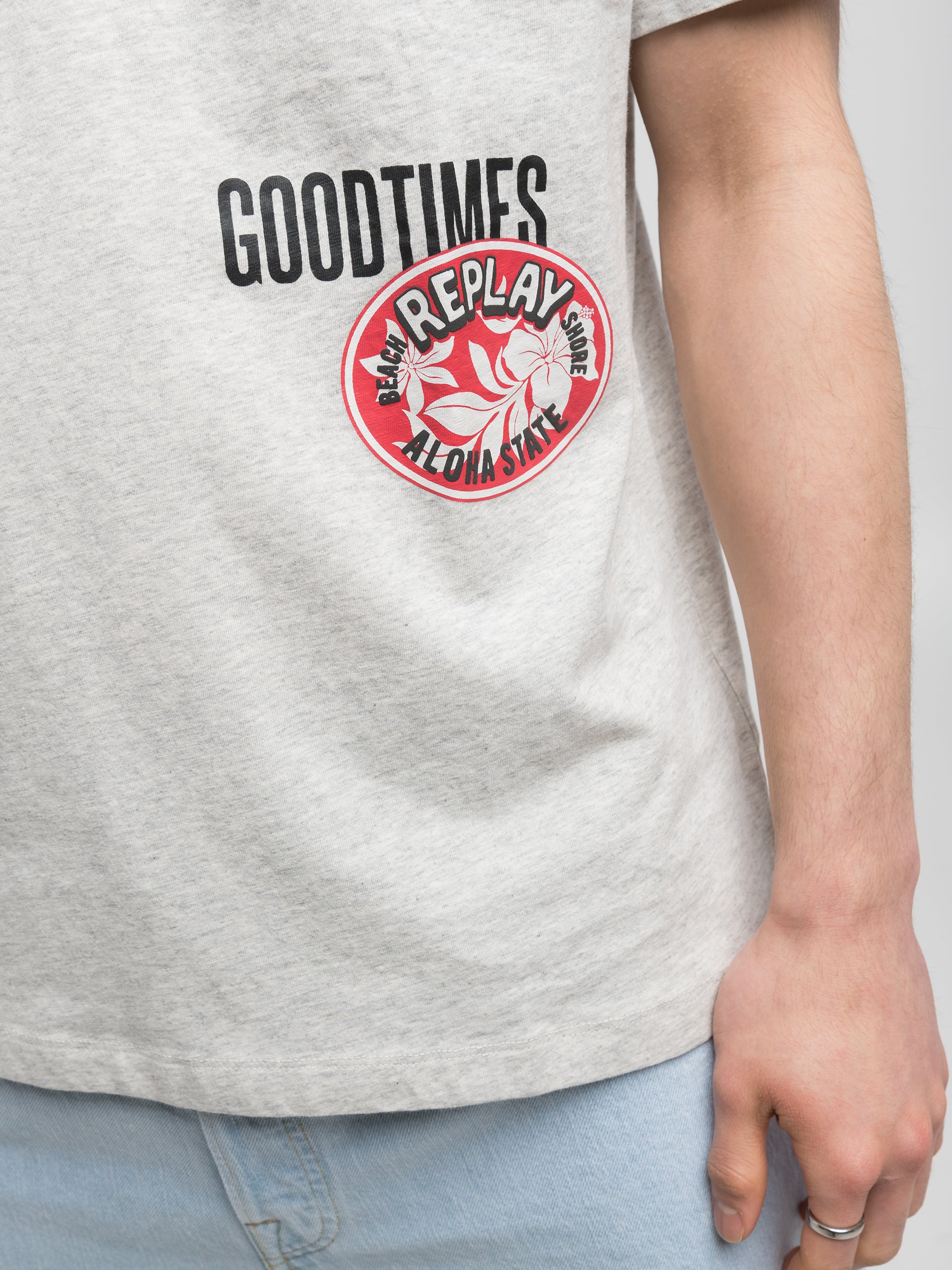 Vyriški marškinėliai M3040 .000.23814N Replay