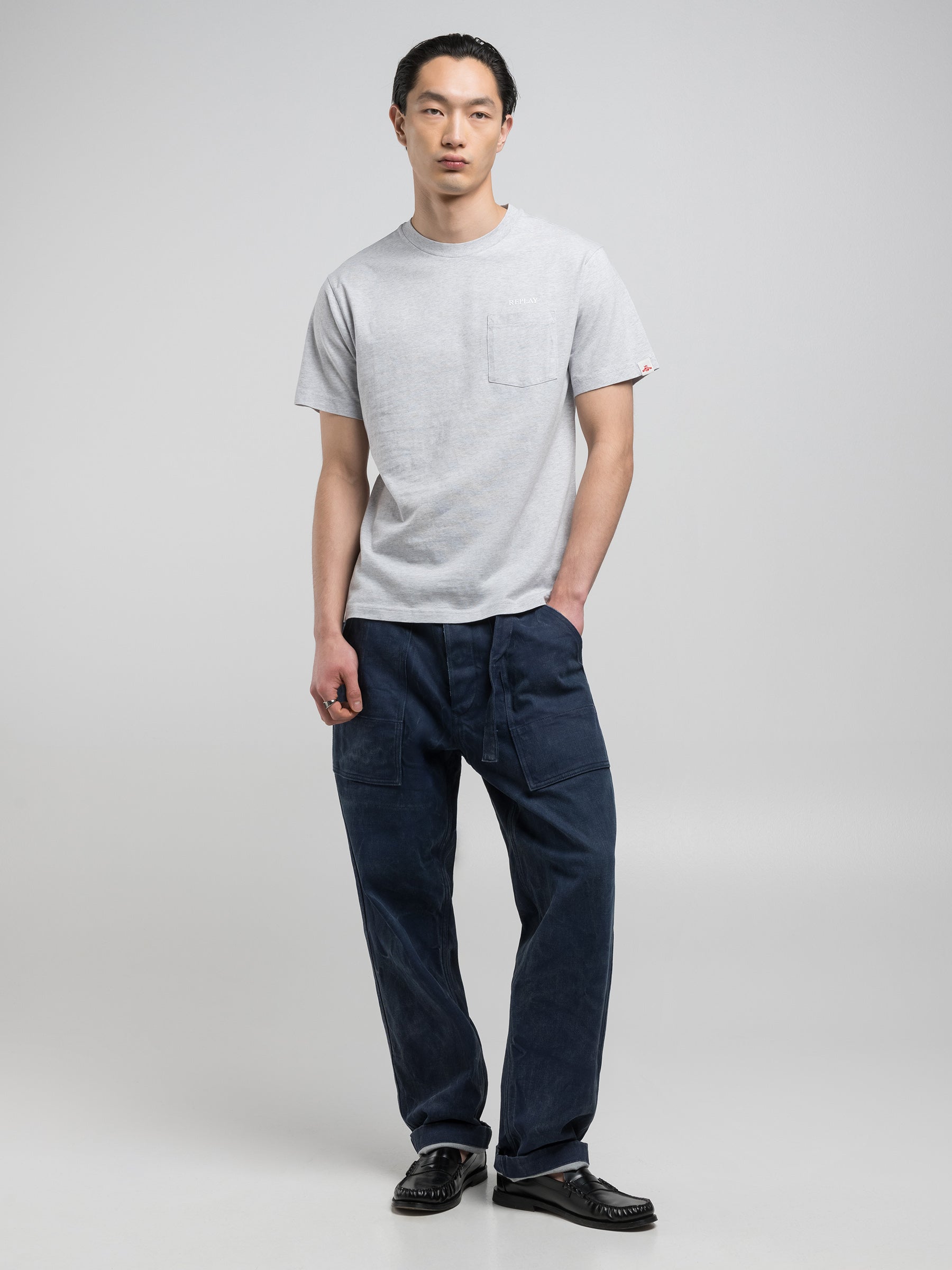 Vyriški marškinėliai M3044 .000.23814 Replay