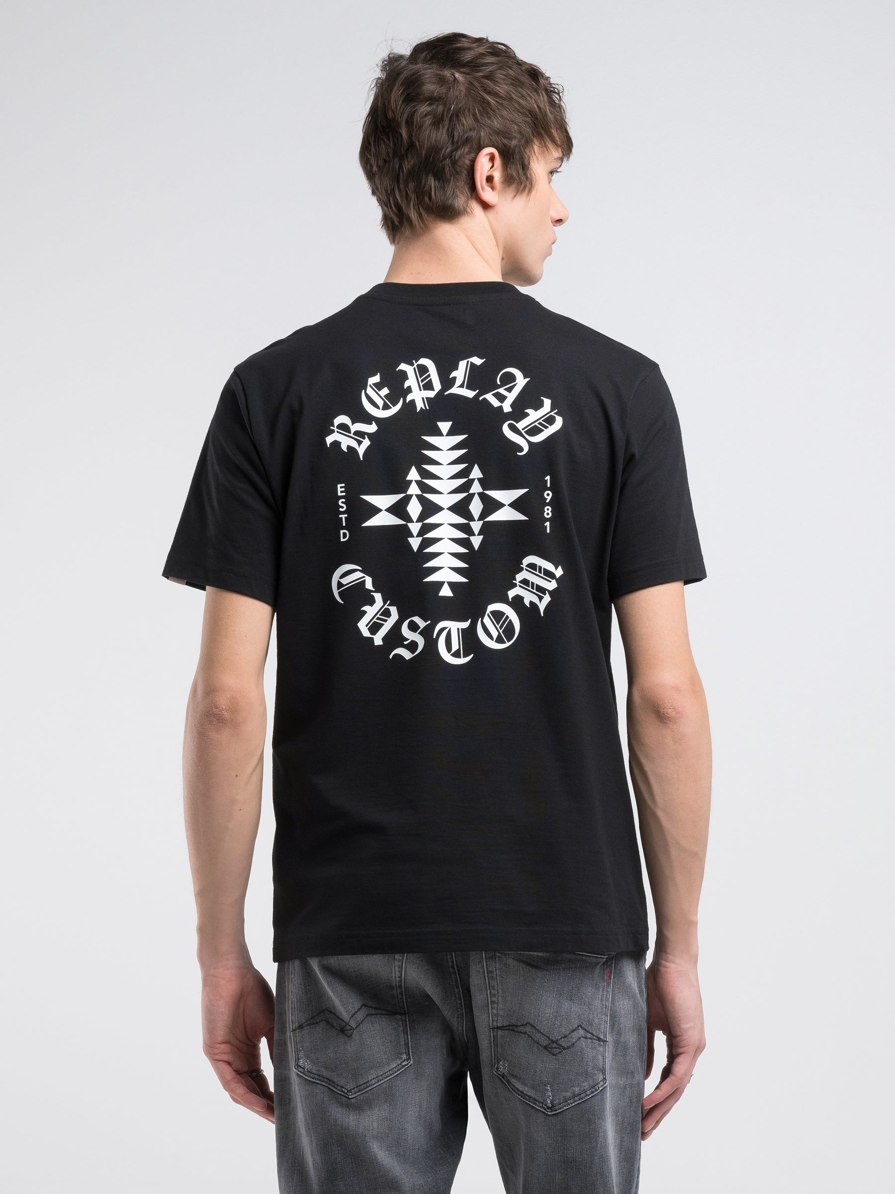 Vyriški marškinėliai M3052 .000.2660 Replay