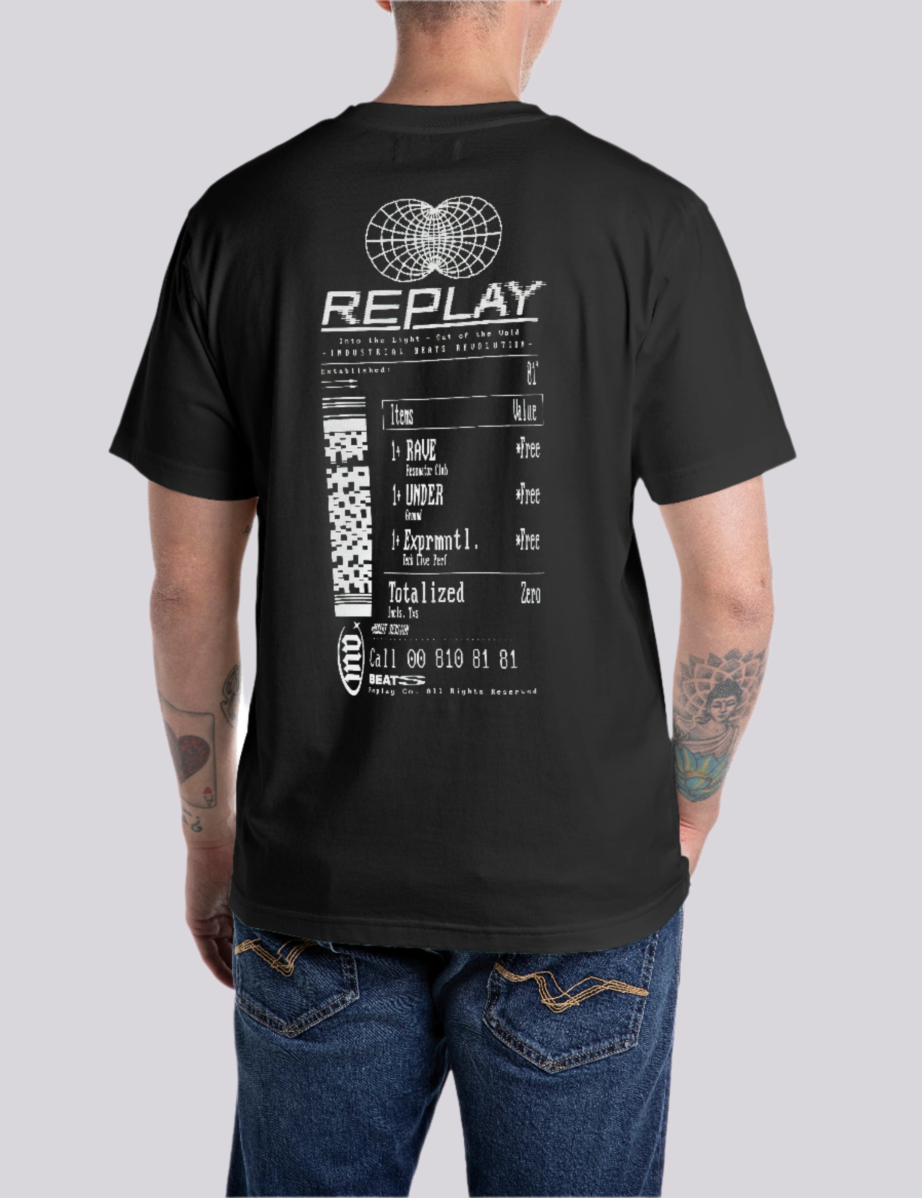 Vyriški marškinėliai M3057 .000.2660 Replay