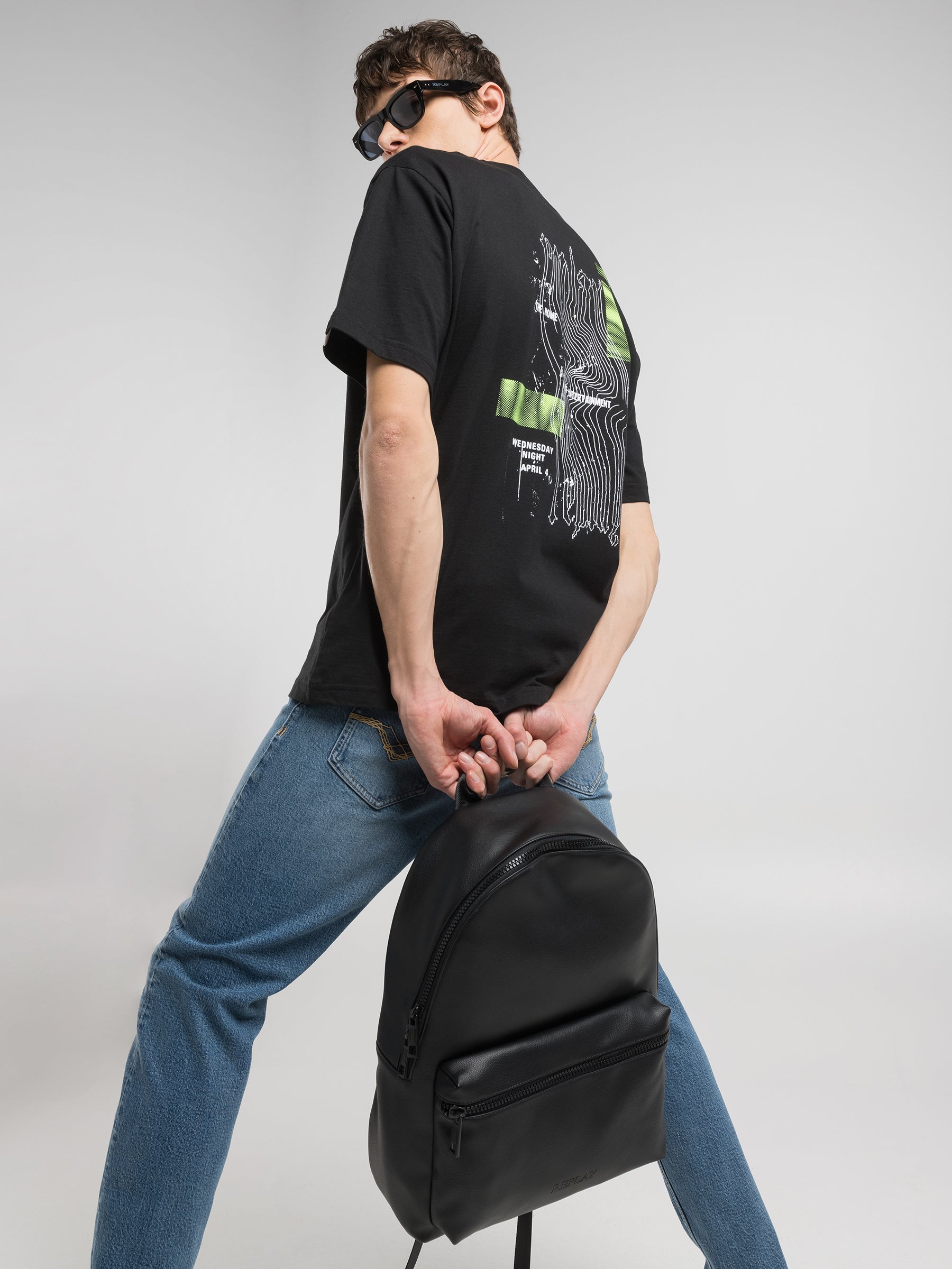 Vyriški marškinėliai M3058 .000.2660 Replay