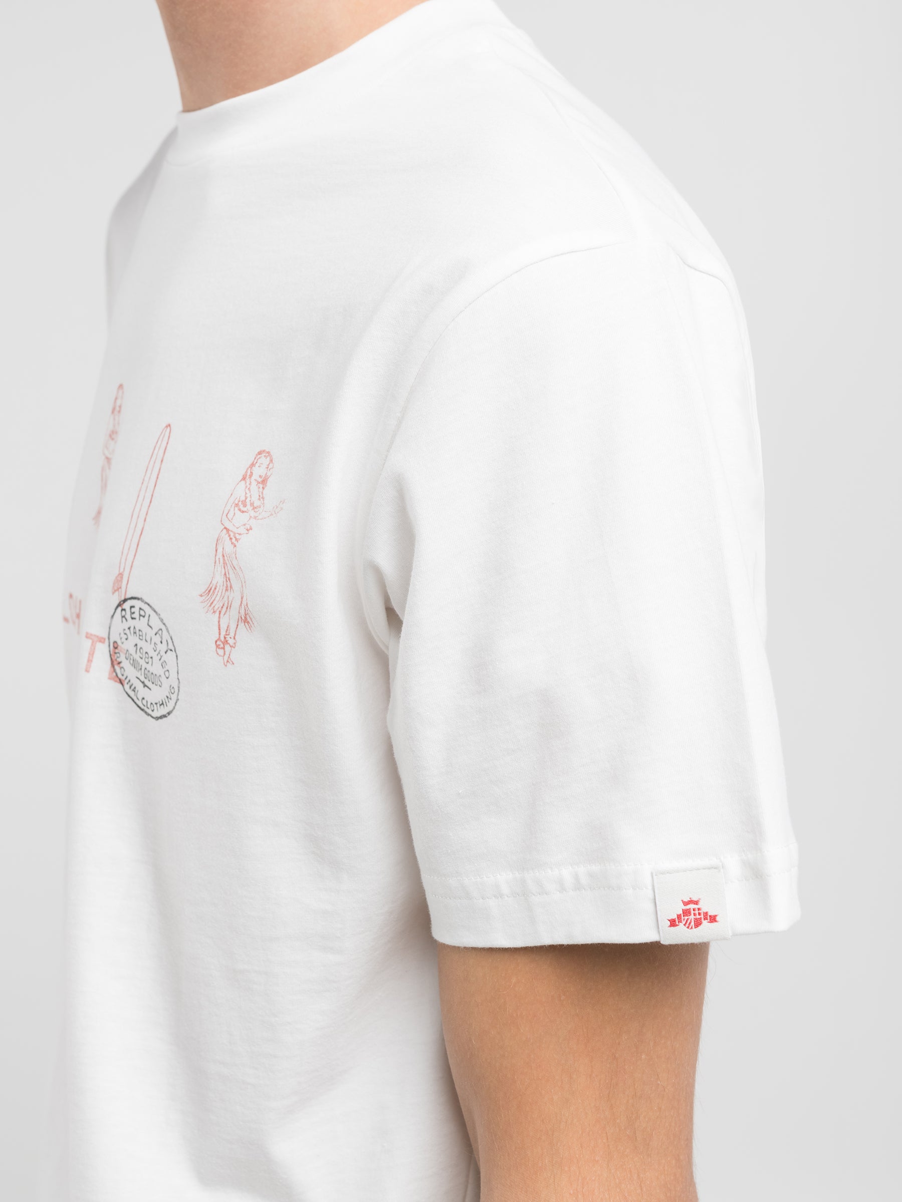 Vyriški marškinėliai M3067 .000.2660 Replay