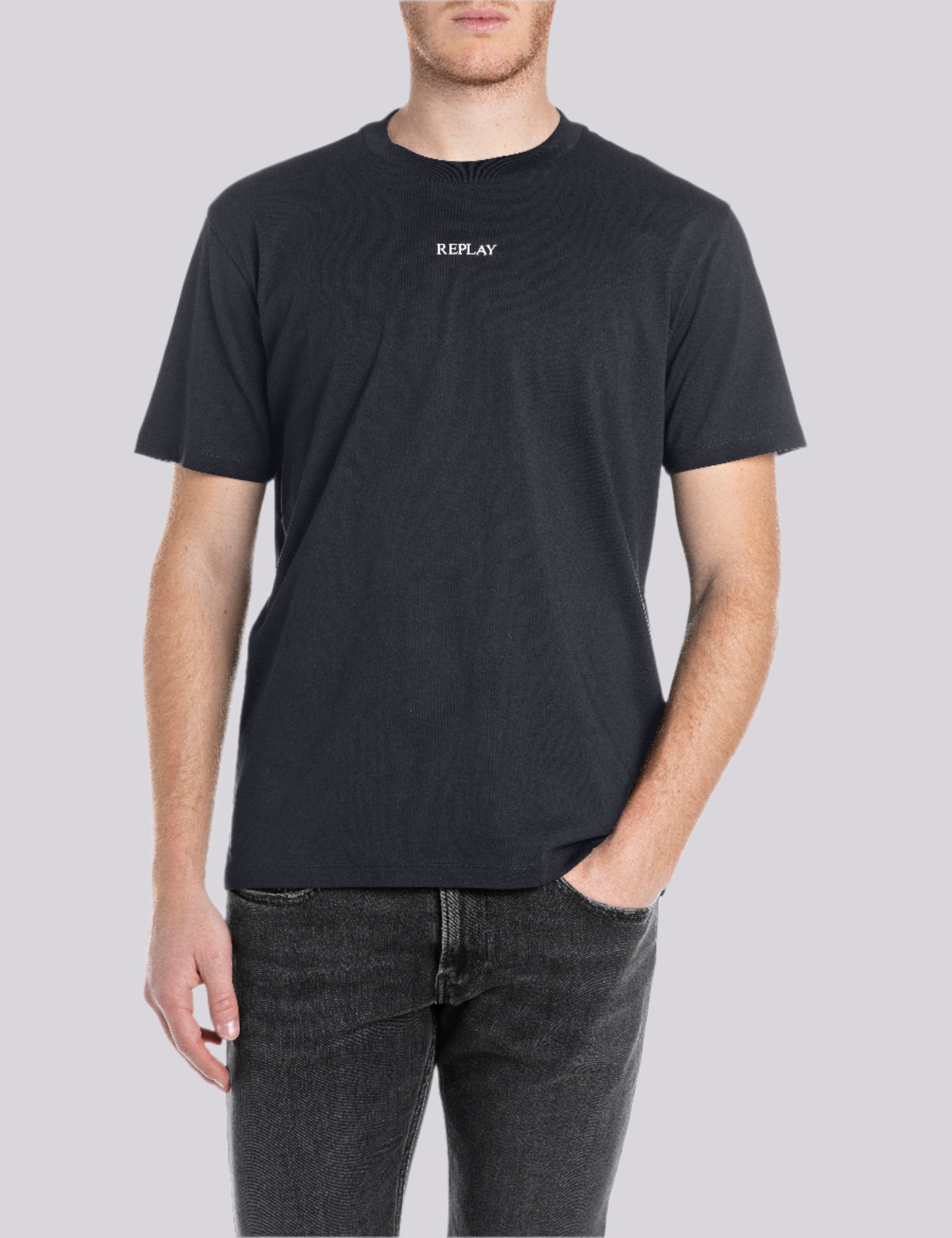 Vyriški marškinėliai M3098 .000.2660 Replay