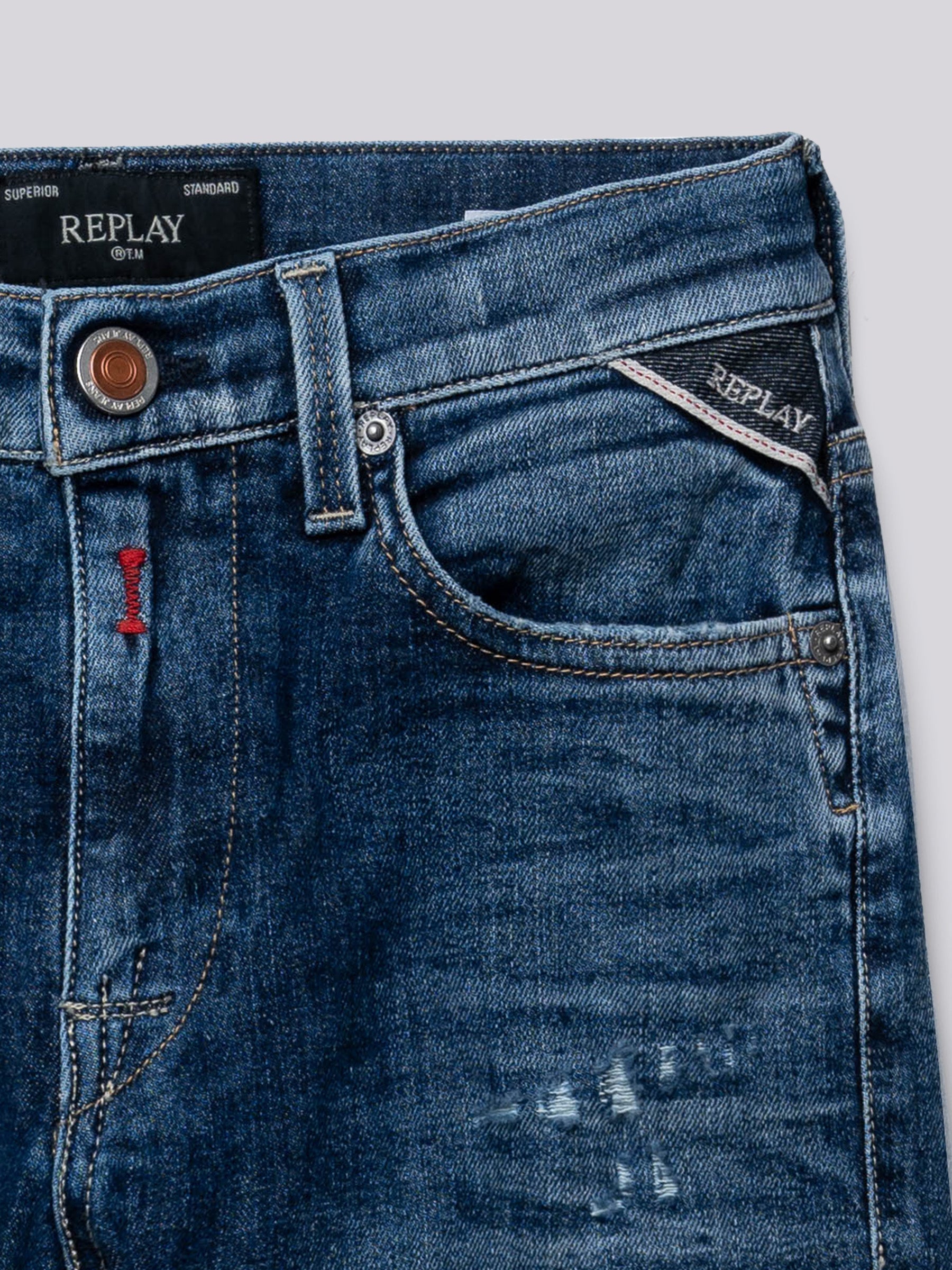 Berniukiški džinsai SB9081.063.841 130 Replay