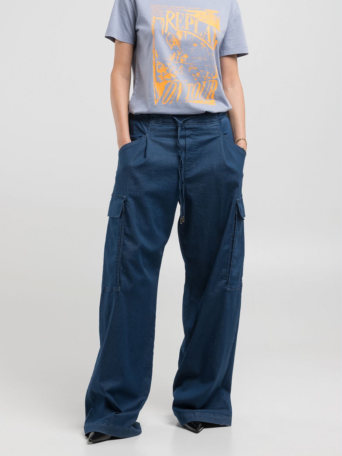 Cargo moteriškos kelnės W8109B.000.881 804 Replay