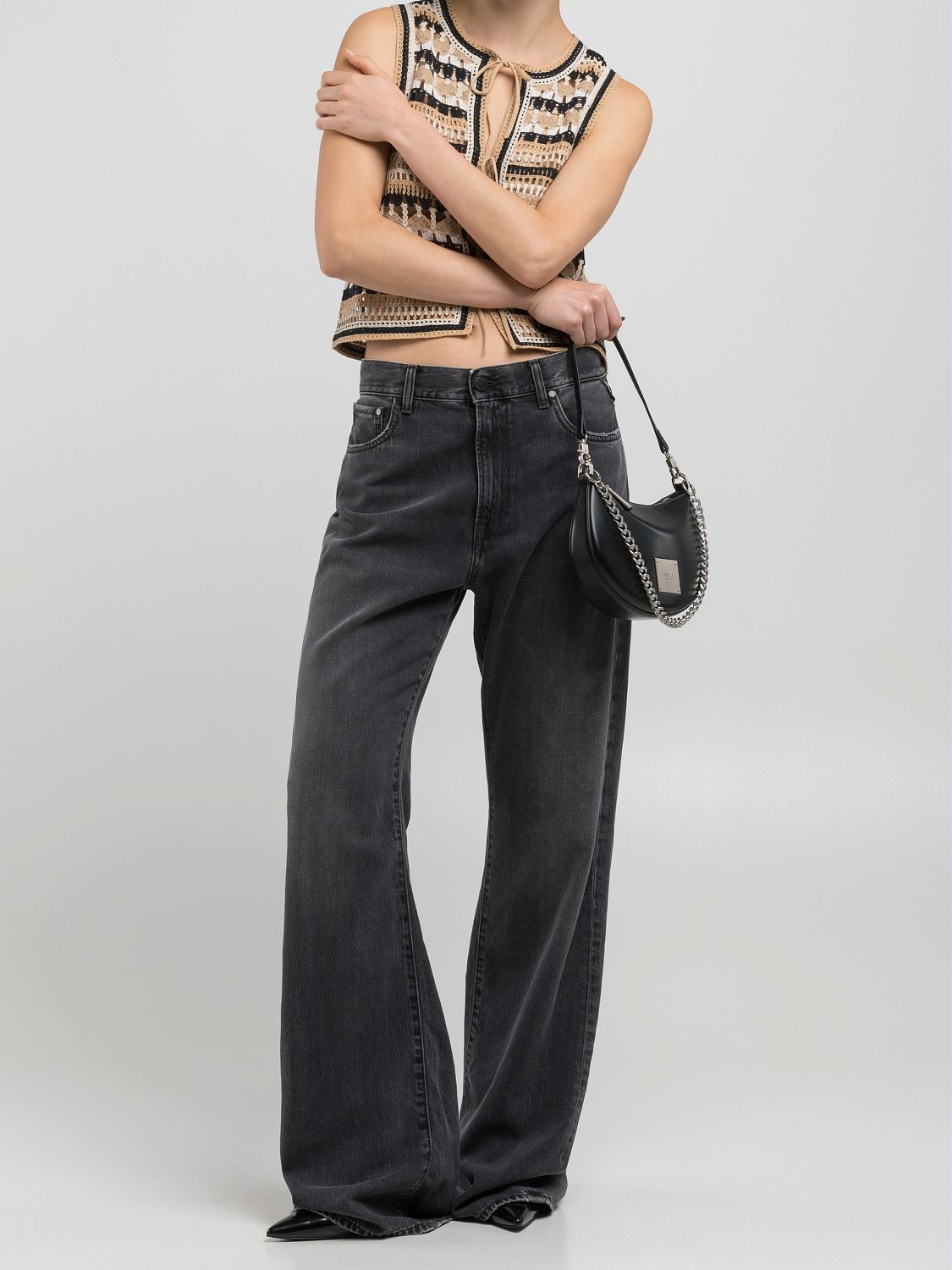 Flared bootcut moteriški džinsai BECKA WB508 .000.806 855 Replay