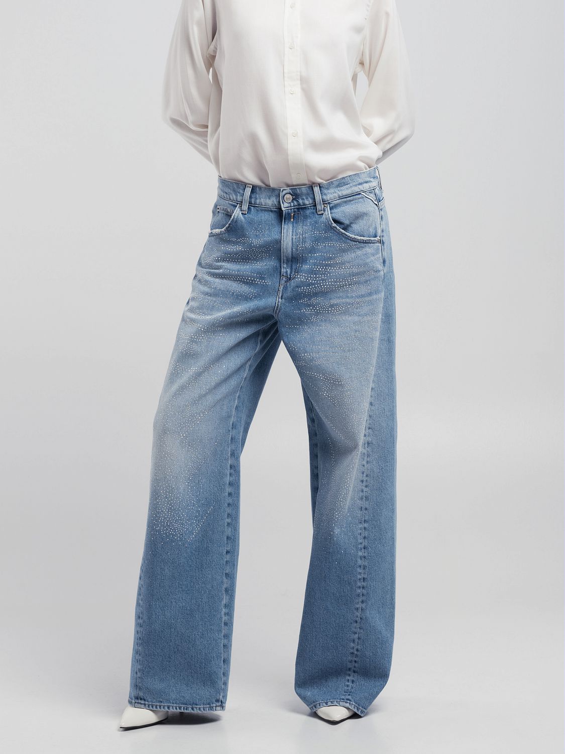 Baggy moteriški džinsai NARJA WB520S.000.737 85C Replay