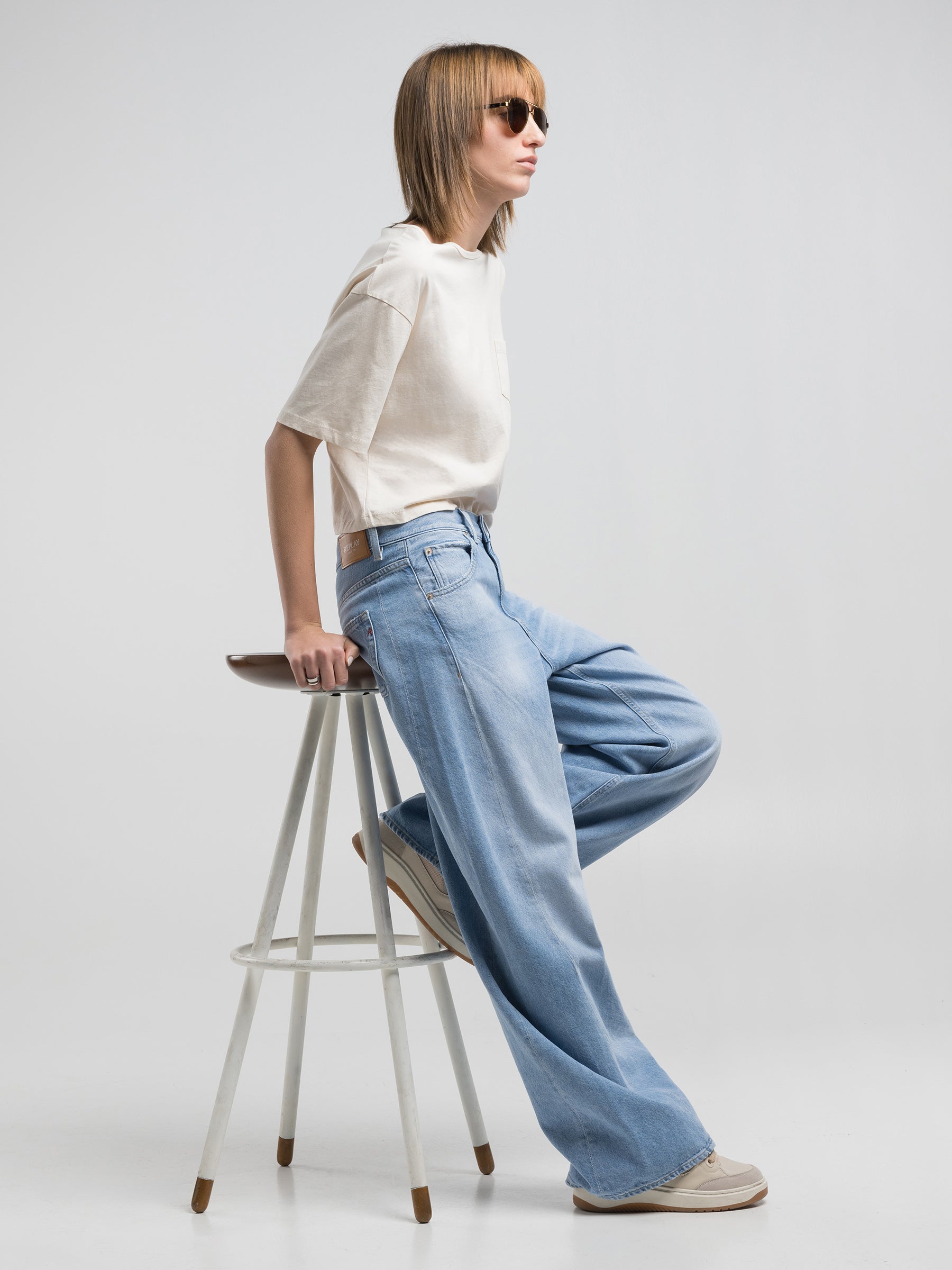 Baggy moteriški džinsai NARJA