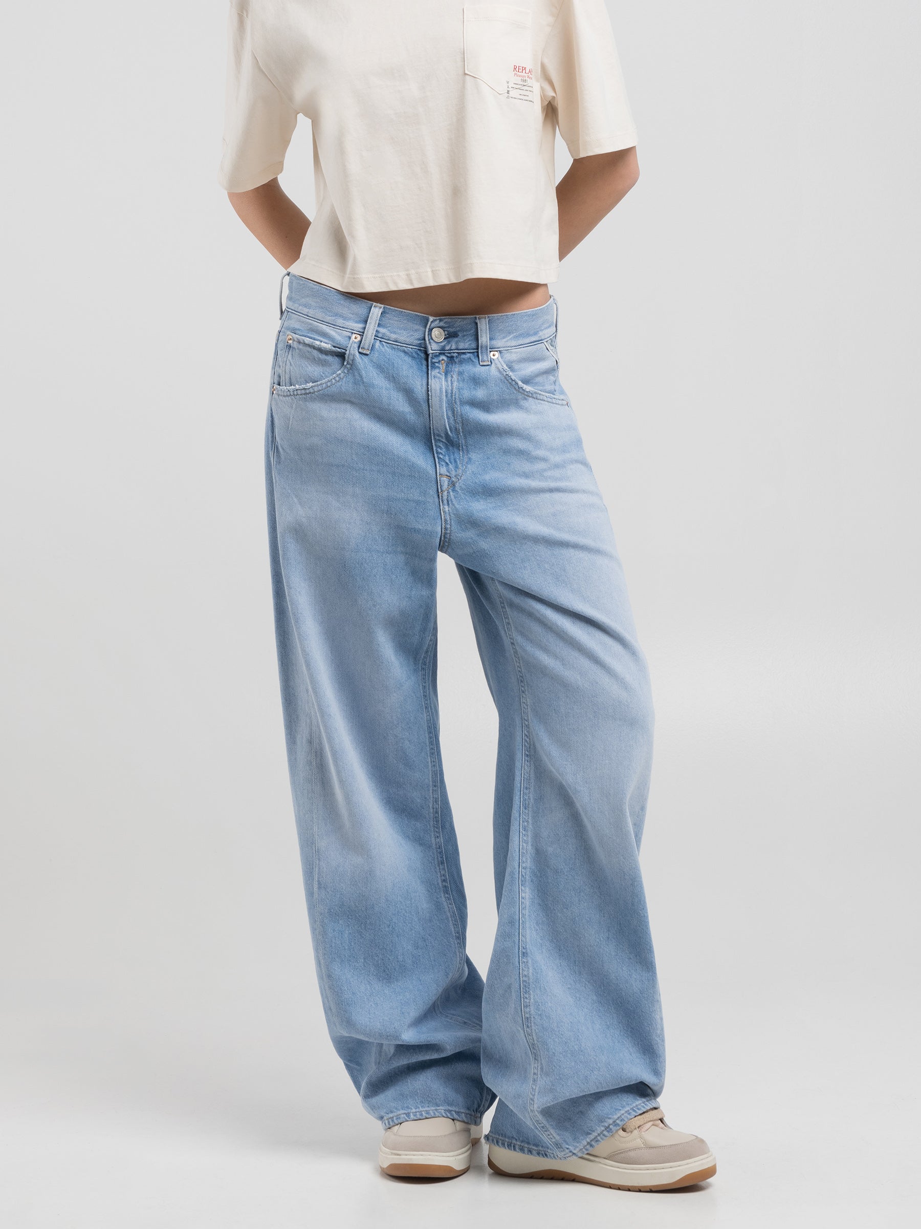 Baggy moteriški džinsai NARJA