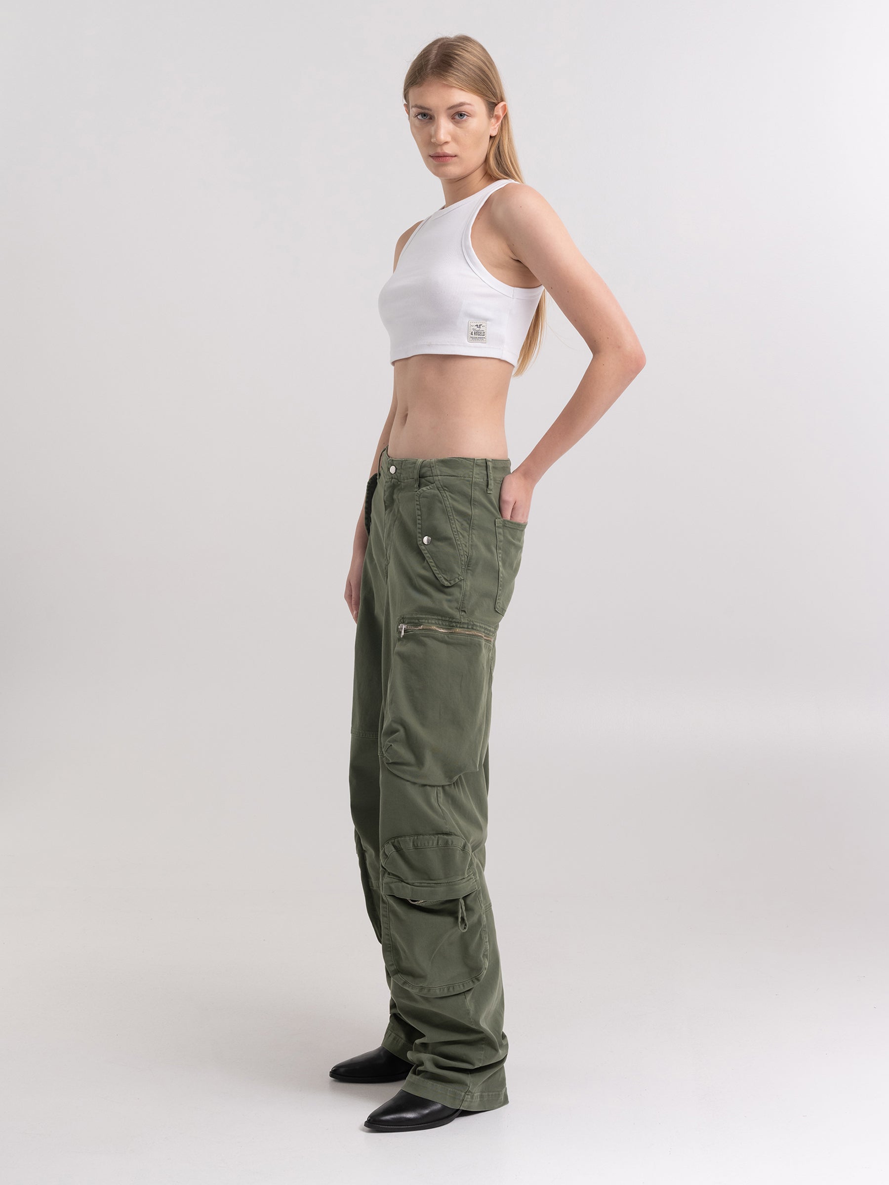 Cargo moteriškos kelnės ATELIER WI8176.000.A84949 Replay