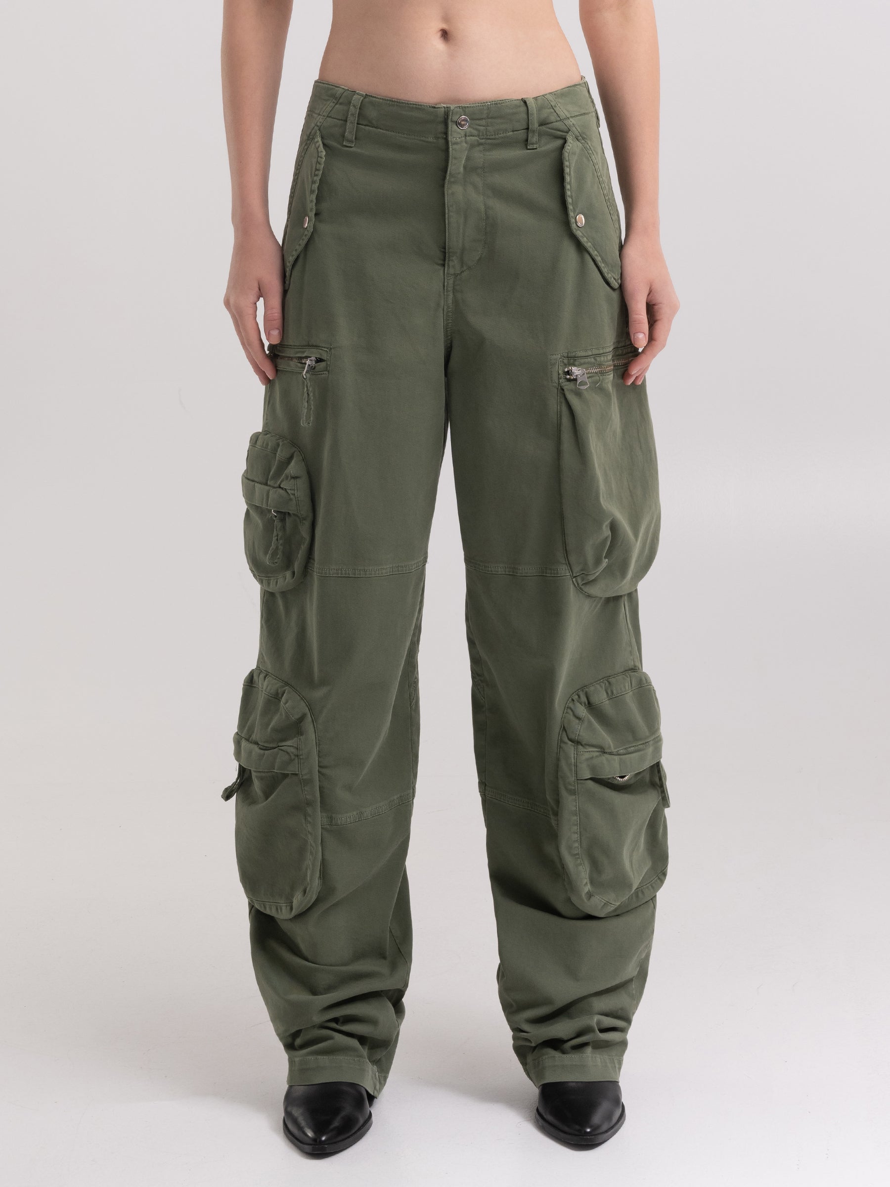 Cargo moteriškos kelnės ATELIER WI8176.000.A84949 Replay