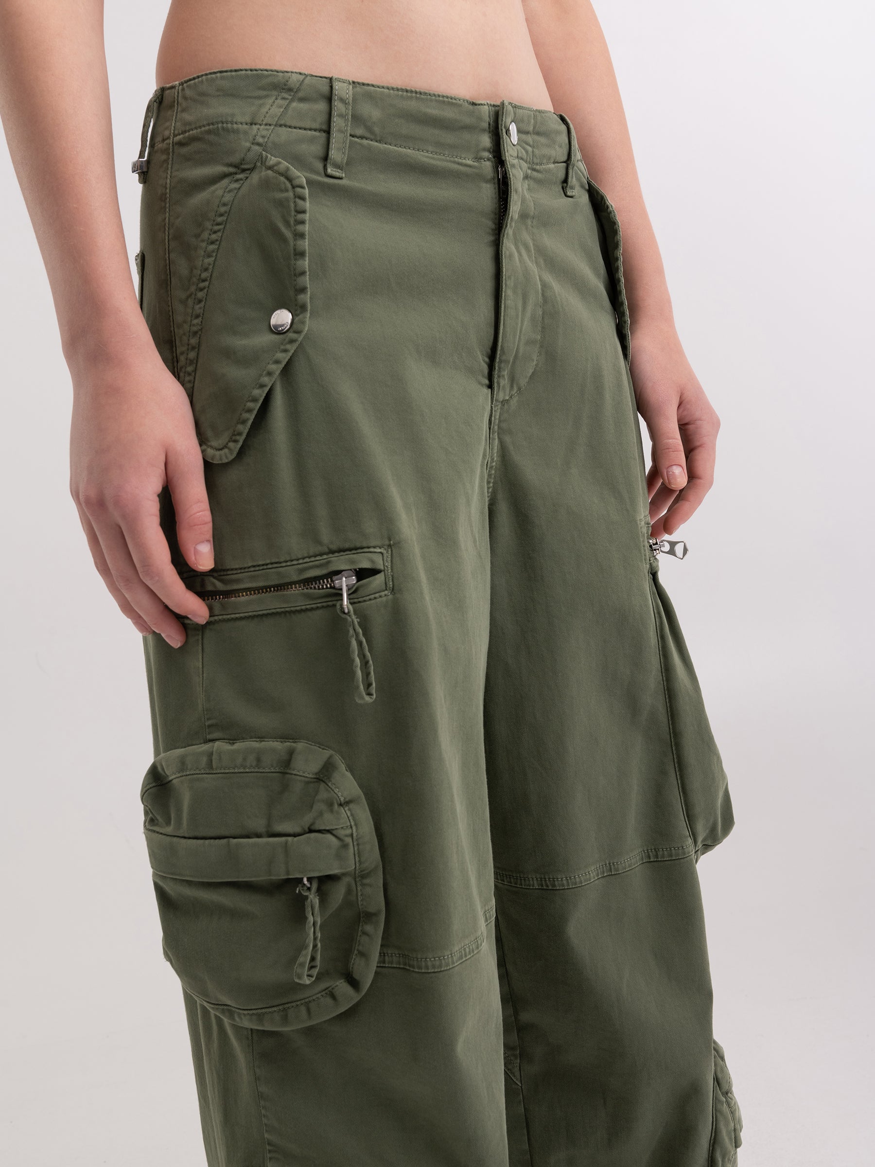 Cargo moteriškos kelnės ATELIER WI8176.000.A84949 Replay