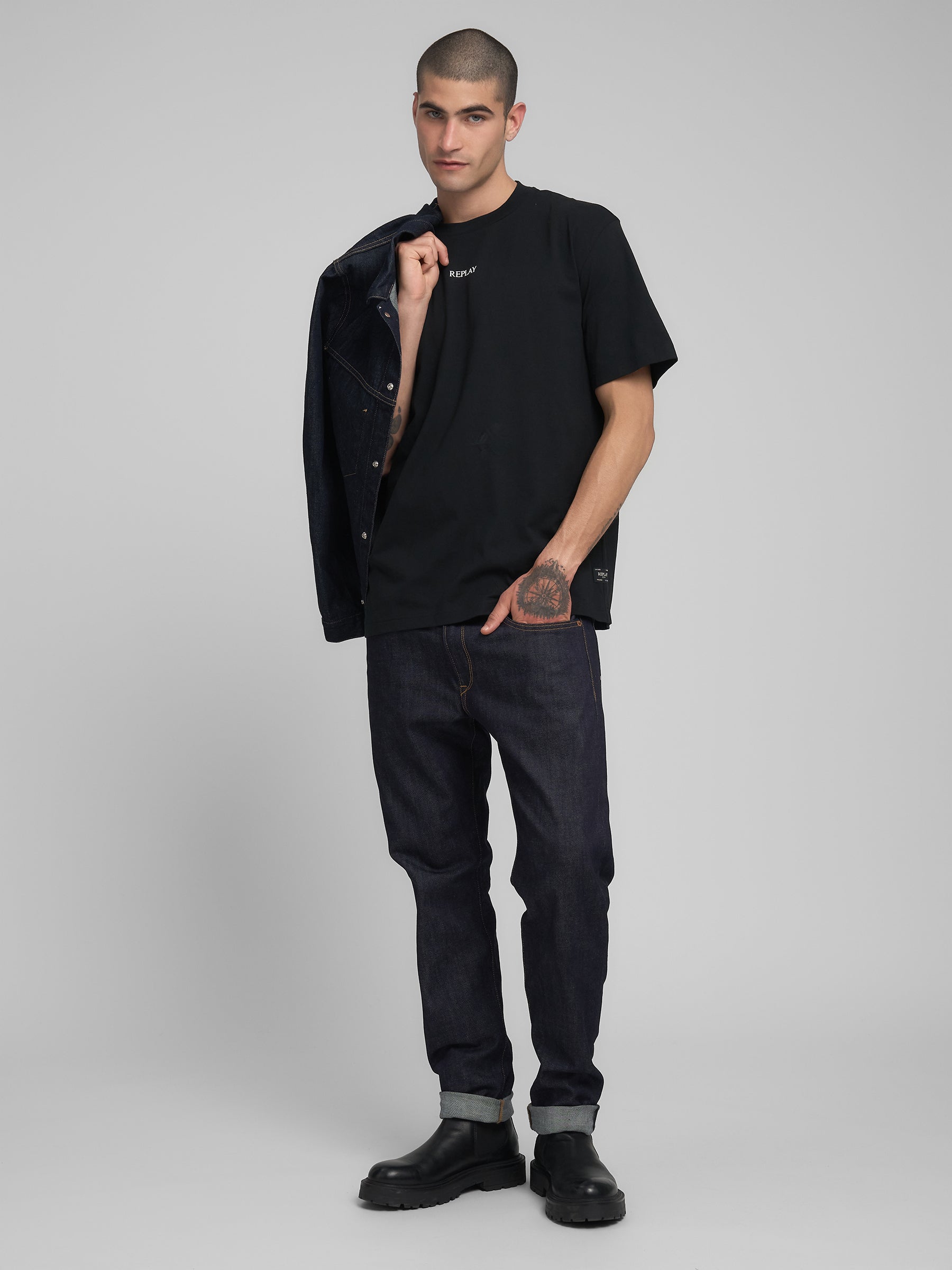 Vyriški marškinėliai M3100 .000.23608P Replay