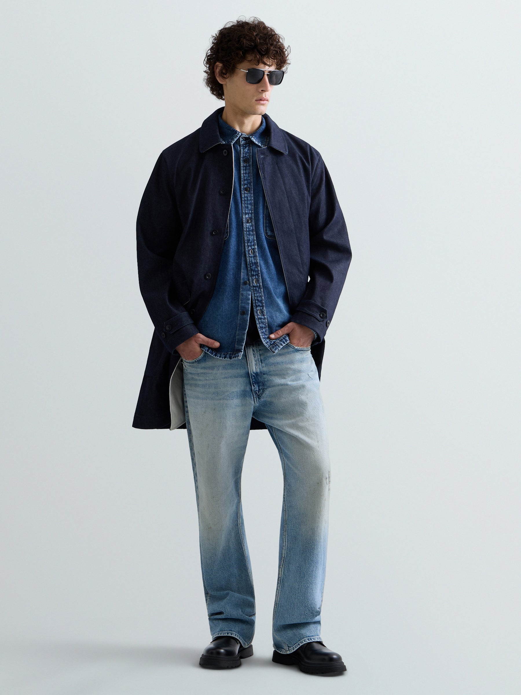 Bootcut vyriški džinsai CLEY
