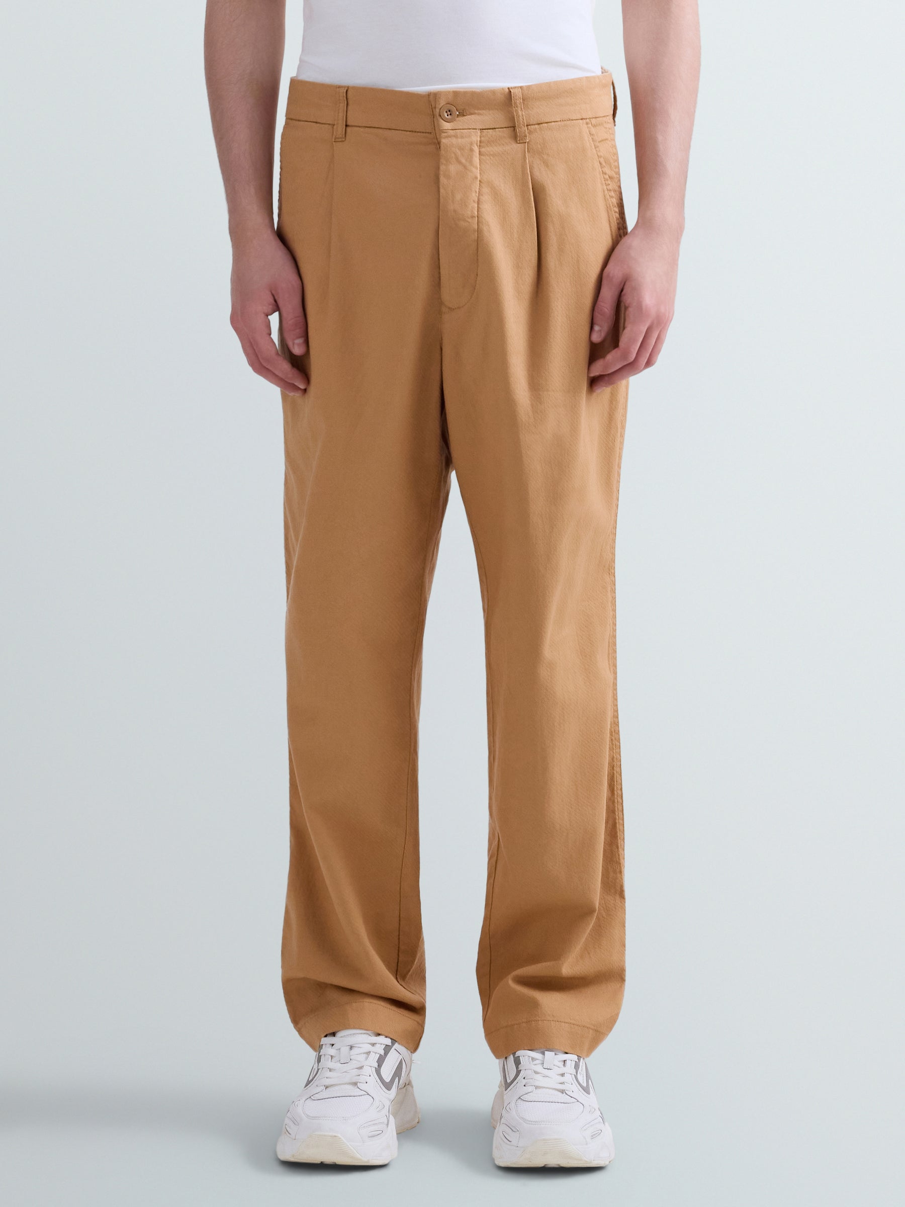 Vyriškos kelnės su linu