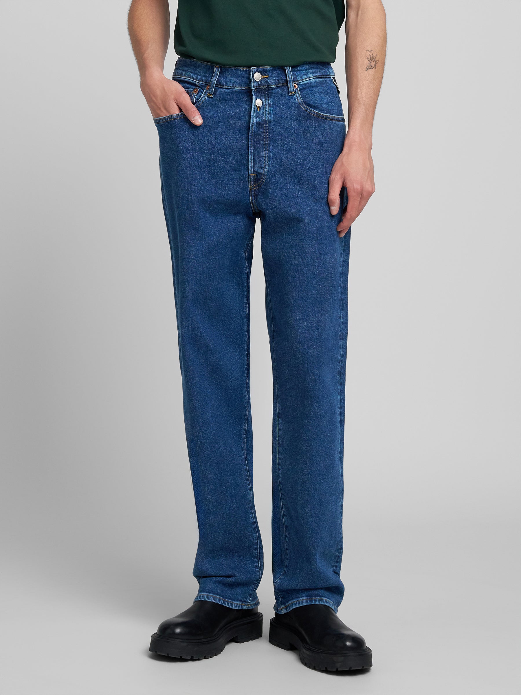 Straight vyriški džinsai 9zero1