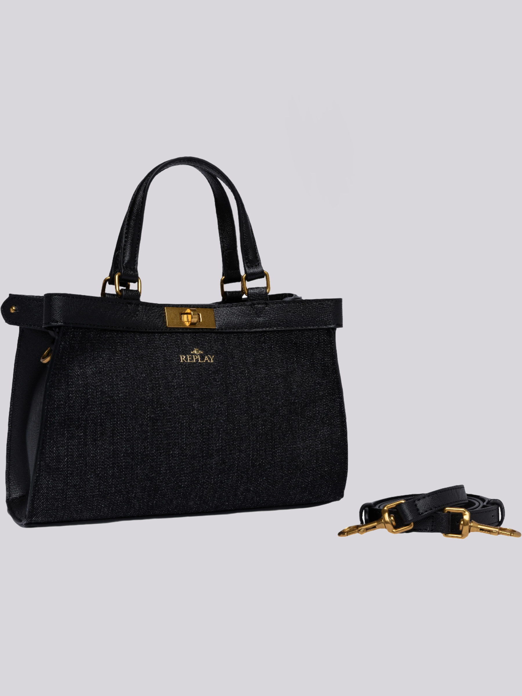 Moteriška rankinė FW3653.000.A2005A REPLAY Juoda