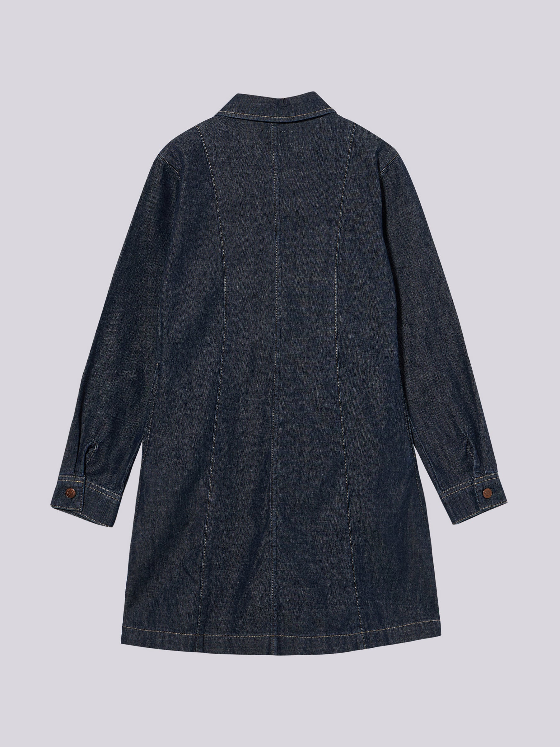 Mergaitiška džinsinė suknelė