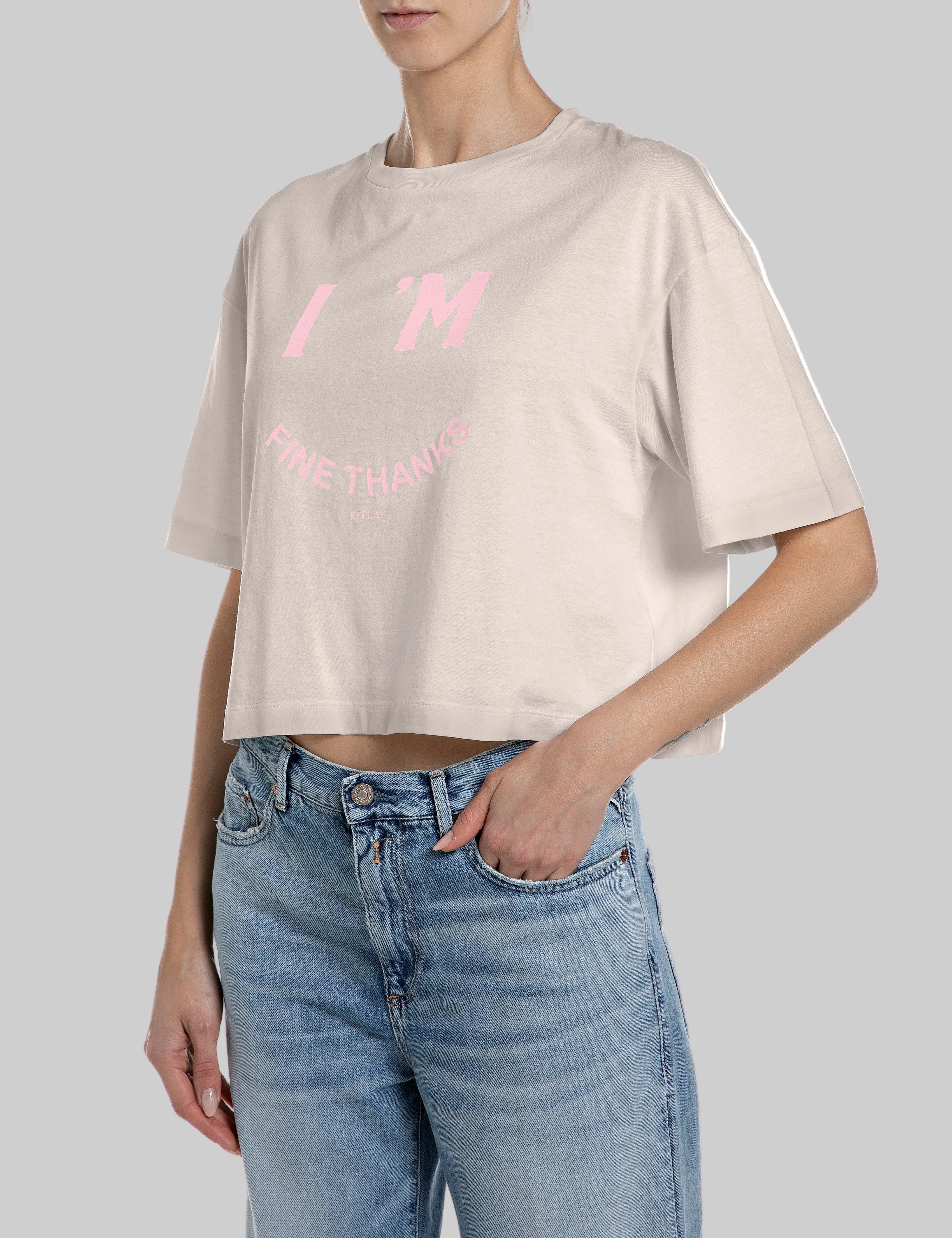 W3410G.000.20994 Crop-top marškinėliai
