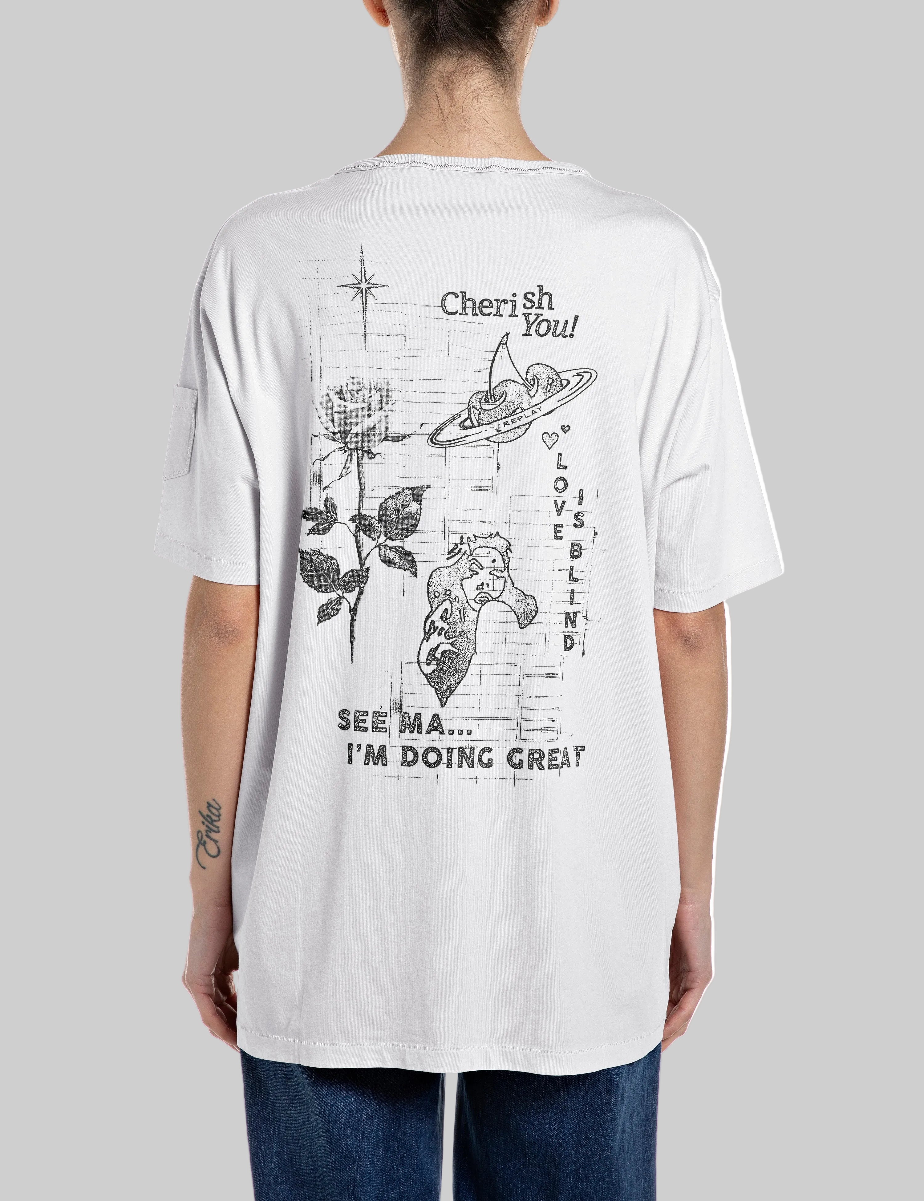 Moteriški marškinėliai