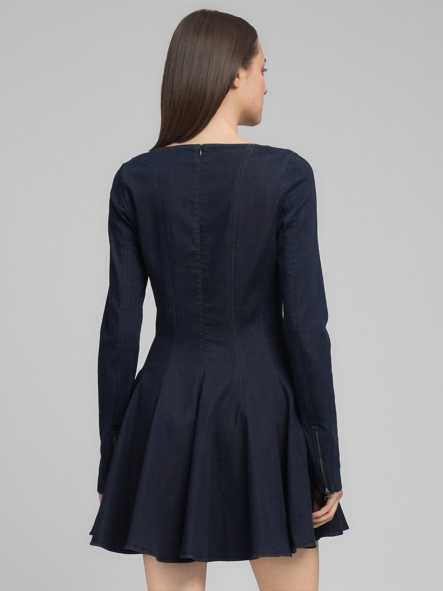 Moteriška džinsinė suknelė