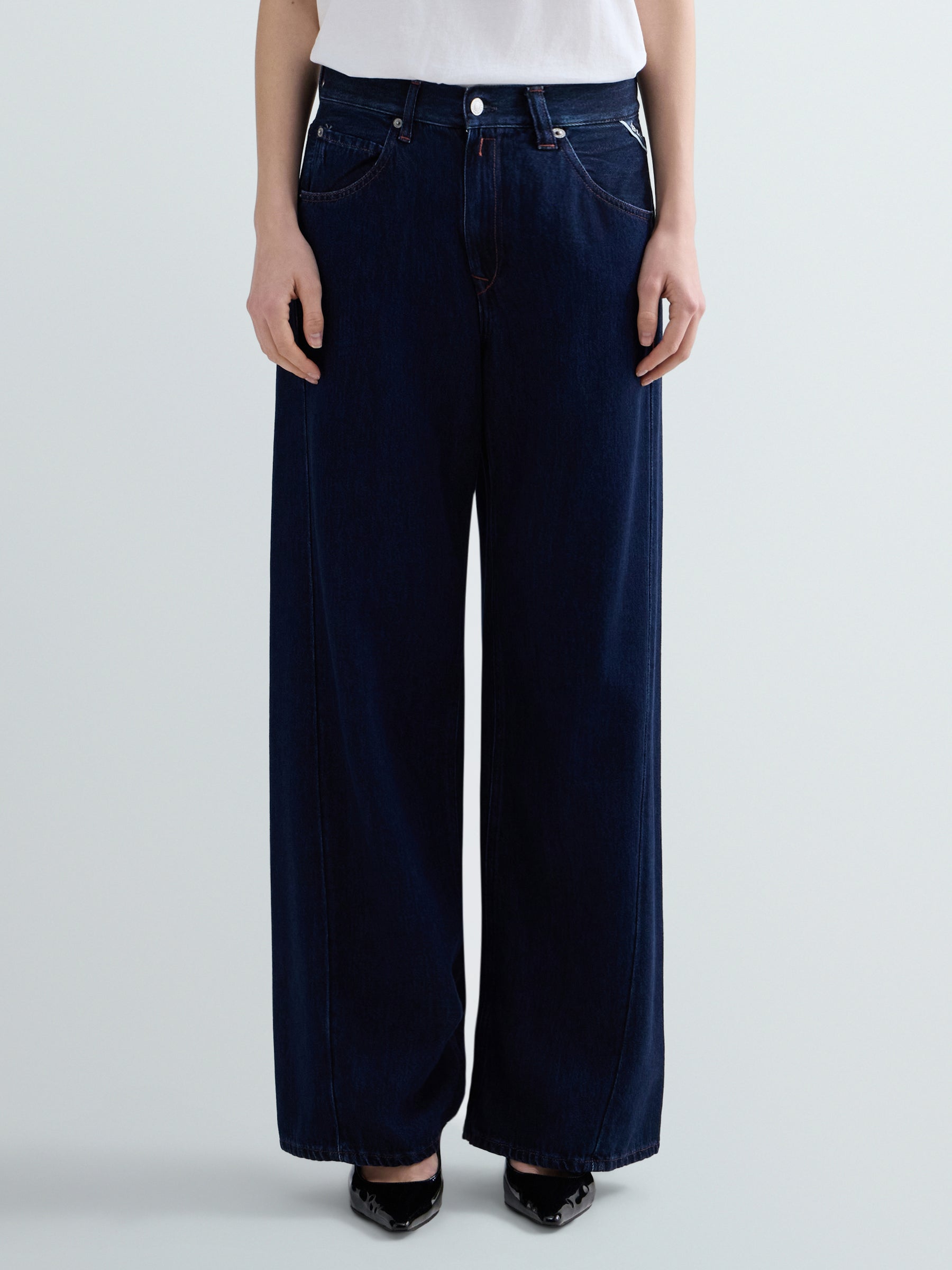 Baggy fit moteriški džinsai NARJA