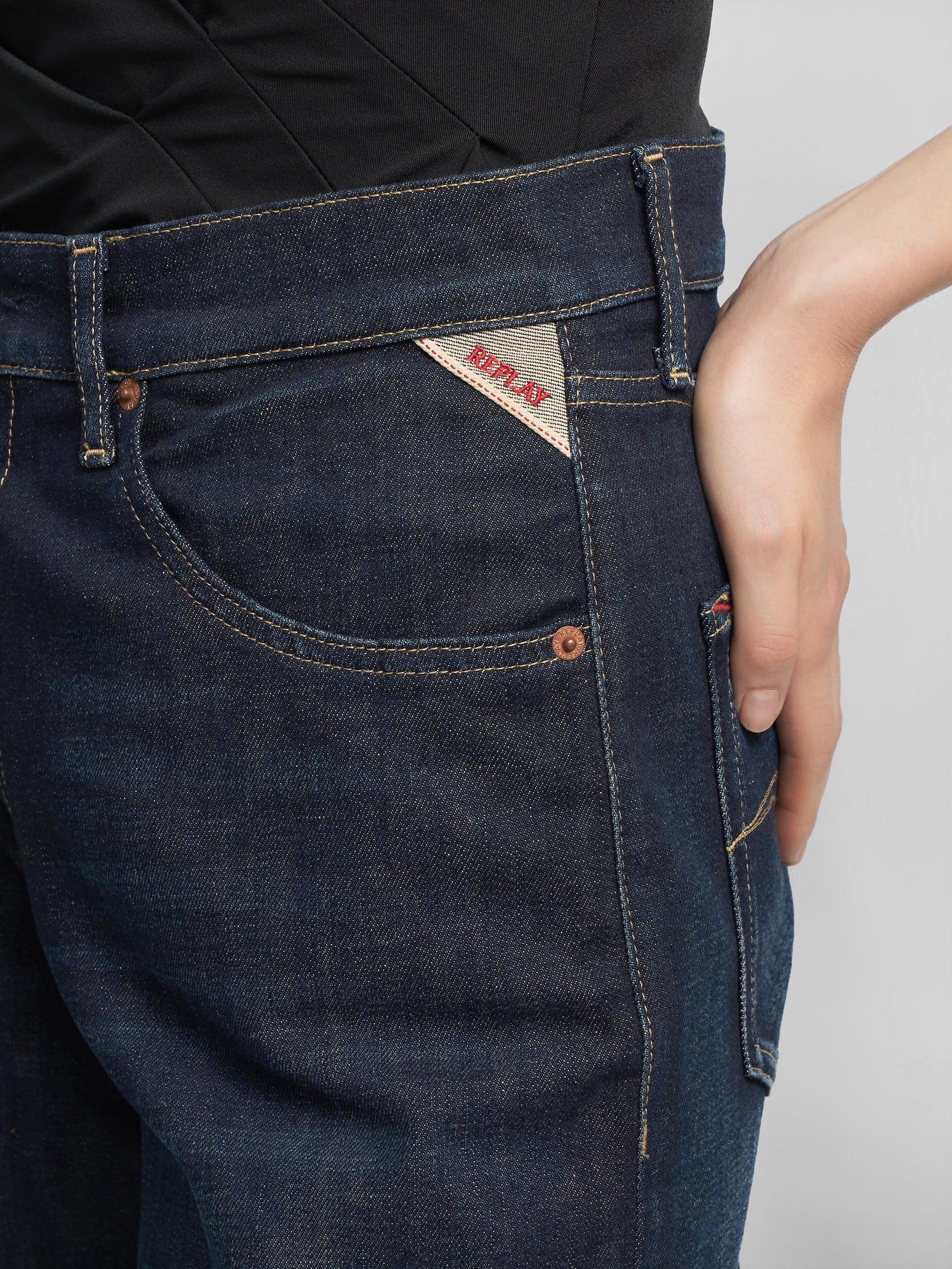 Wide leg moteriški džinsai NALAJA – Replay Lietuva